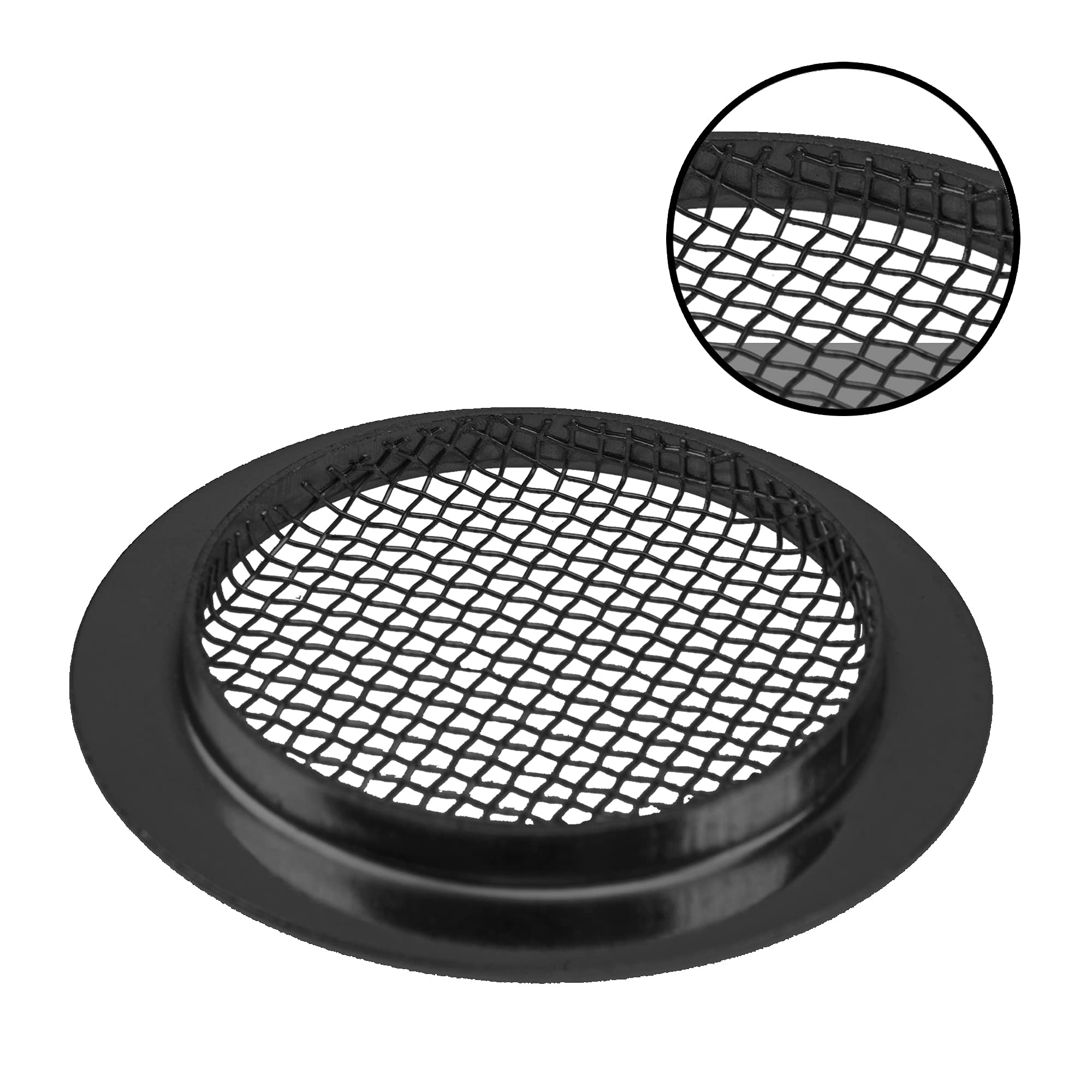 1Pcs Yootones Guitar Screened Sound Hole Insert, Speaker Grills Mesh Speaker Compatible with Gutiar, Dobro Resonator Guitar, Cig